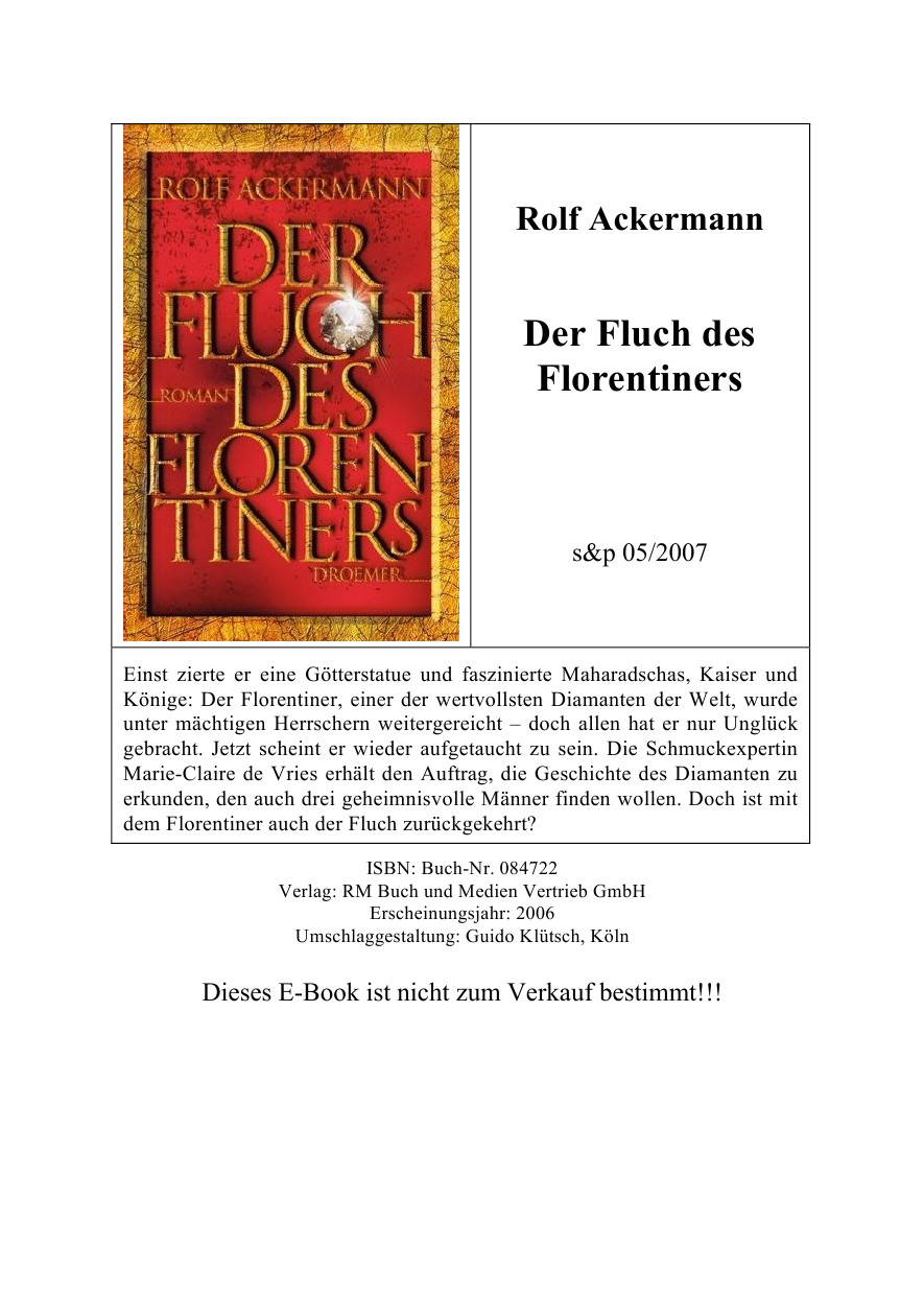 Der Fluch des Florentiners