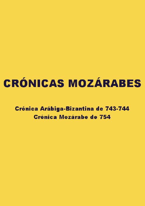 Crónicas mozárabes del siglo VIII