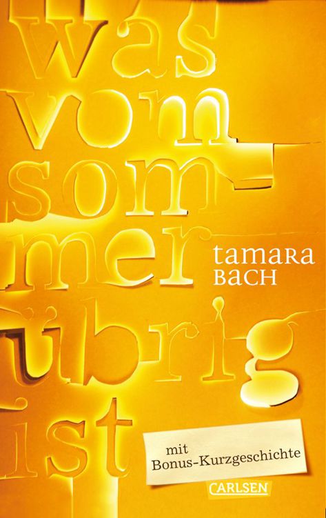 Tamara Bach: Was vom Sommer übrig ist