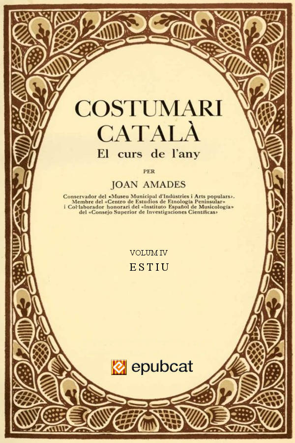 Costumari català - 4. Estiu