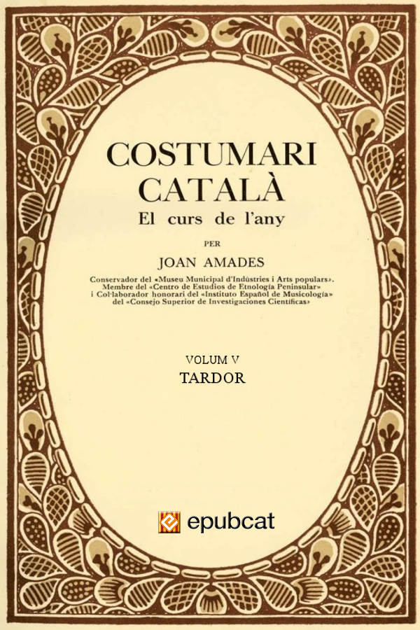 Costumari català - 5. Tardor