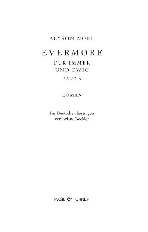 Evermore Bd. 6 - Für immer und ewig