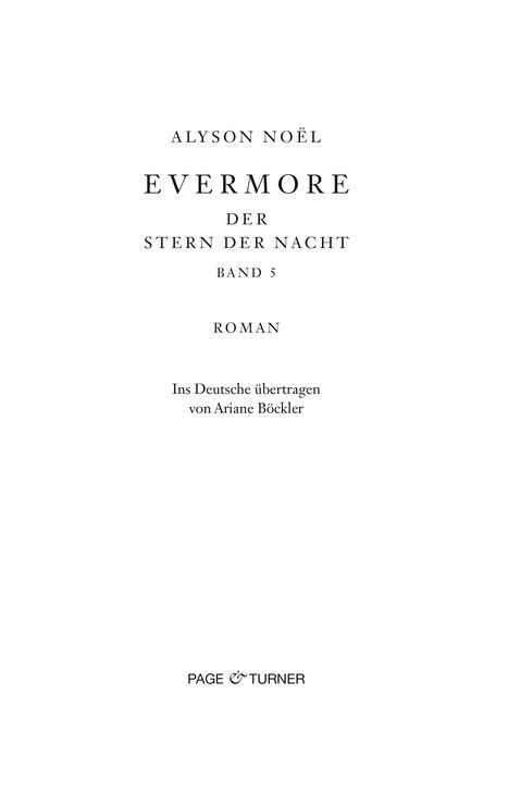 Evermore - Der Stern der Nacht - Noël, A: Evermore - Der Stern der Nacht