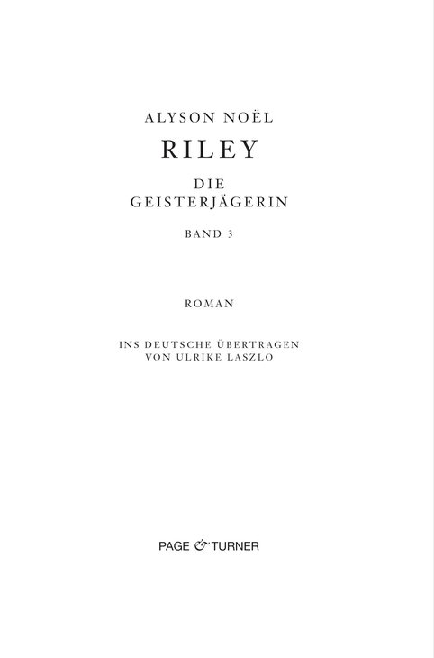 Riley - Die Geisterjägerin - Noël, A: Riley - Die Geisterjägerin - N.N. 3