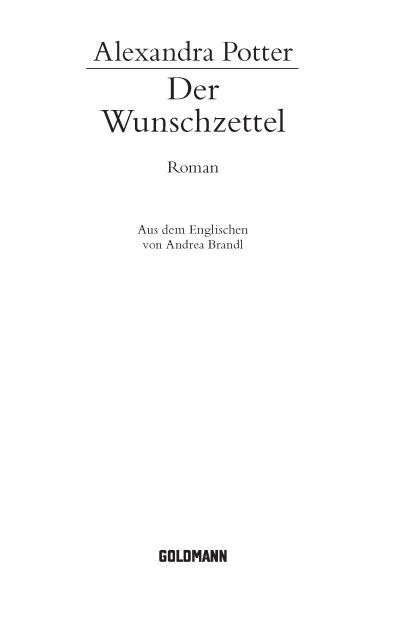 Der Wunschzettel - Be Careful What You Wish For