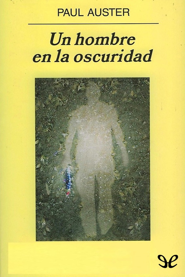 Un hombre en la oscuridad