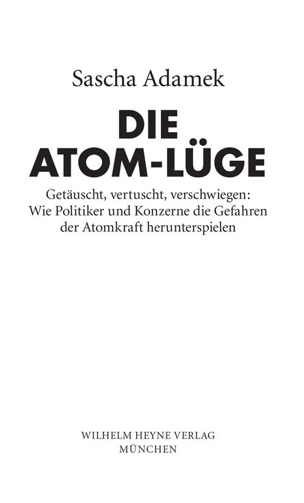 Die Atom-Lüge