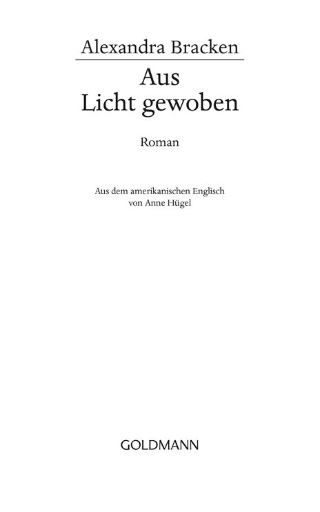 Aus Licht gewoben