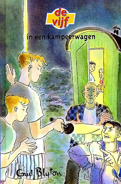 De Vijf - 05 - de Vijf in een kampeerwagen