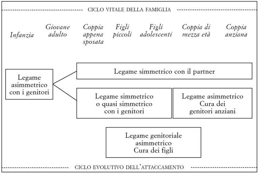 FIG. 7.4. L’attaccamento nel ciclo vitale.