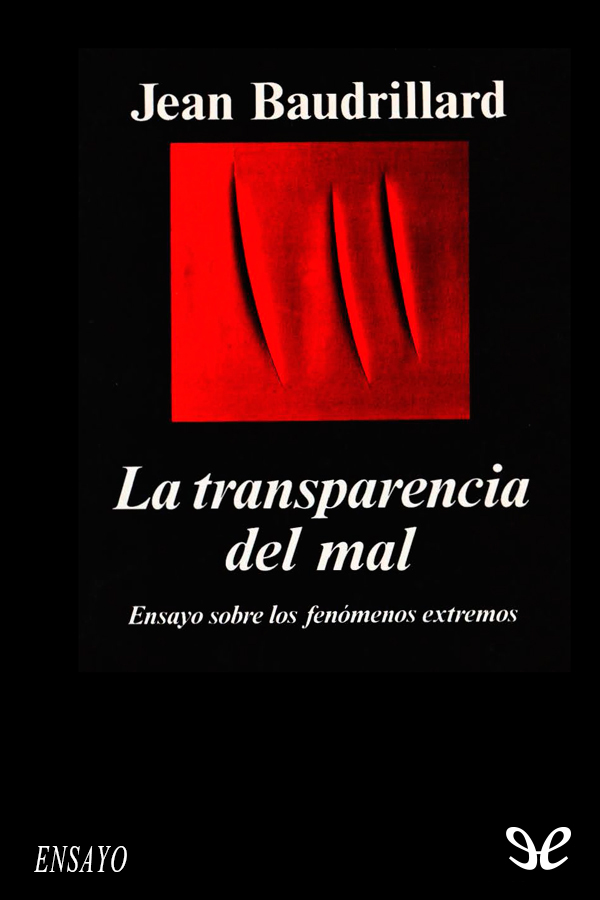 La transparencia del mal