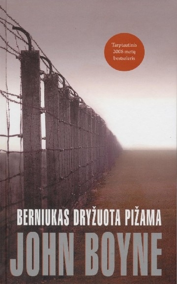 Berniukas dryžuota pižama