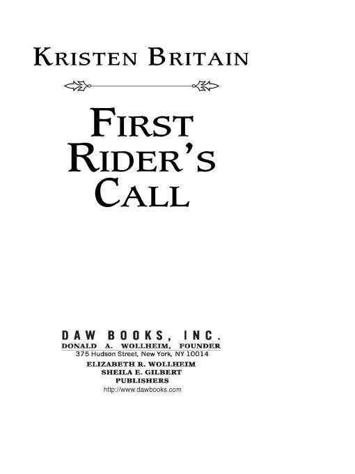 Green Rider #02 - First Rider's Call