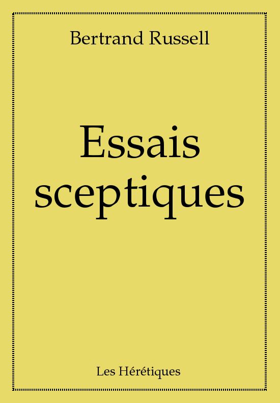 Essais sceptiques