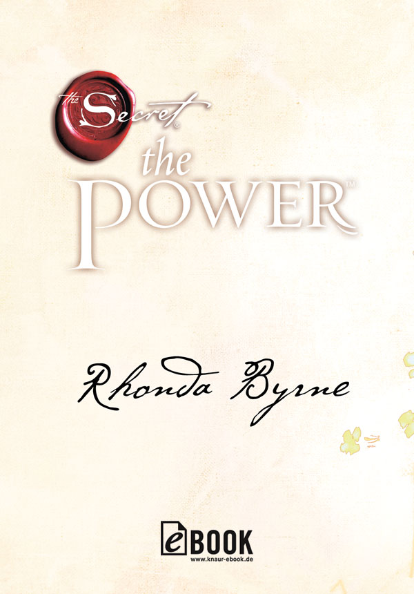 The Power, Rhonda Byrne