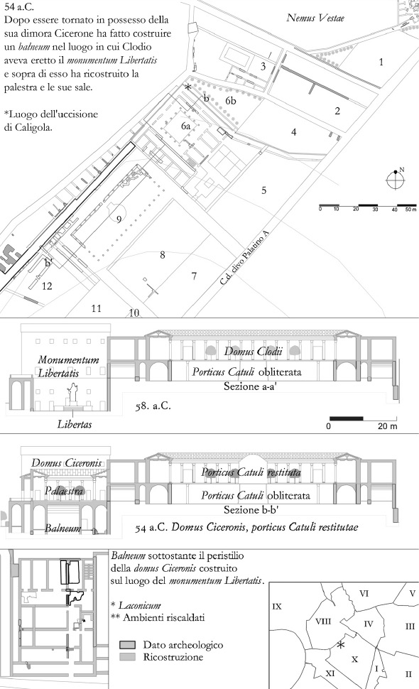 Fig. 16. Il quartiere più chic del Palatino. 