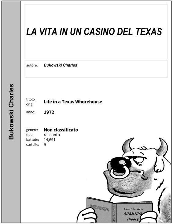 LA VITA IN UN CASINO DEL TEXAS - [1972] - [n.c.]