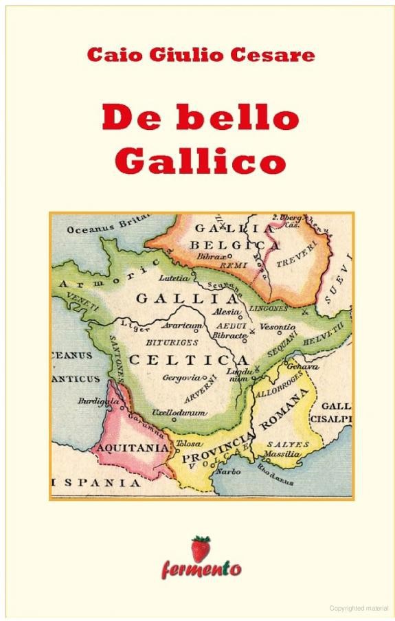 De bello Gallico - in italiano