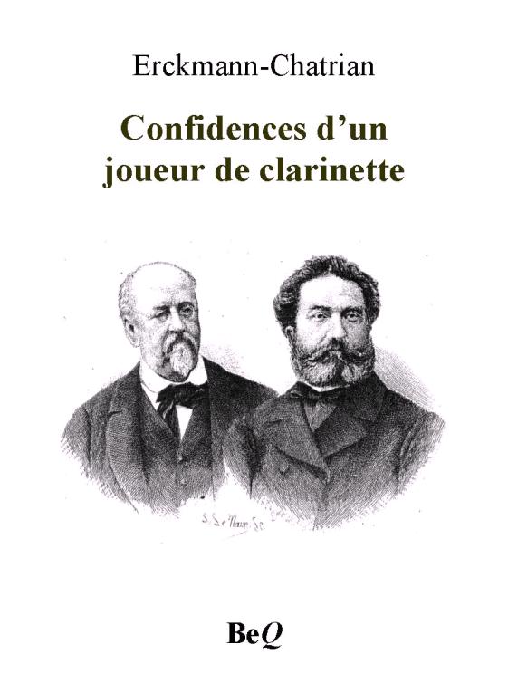 Confidences d'un joueur de clarinette