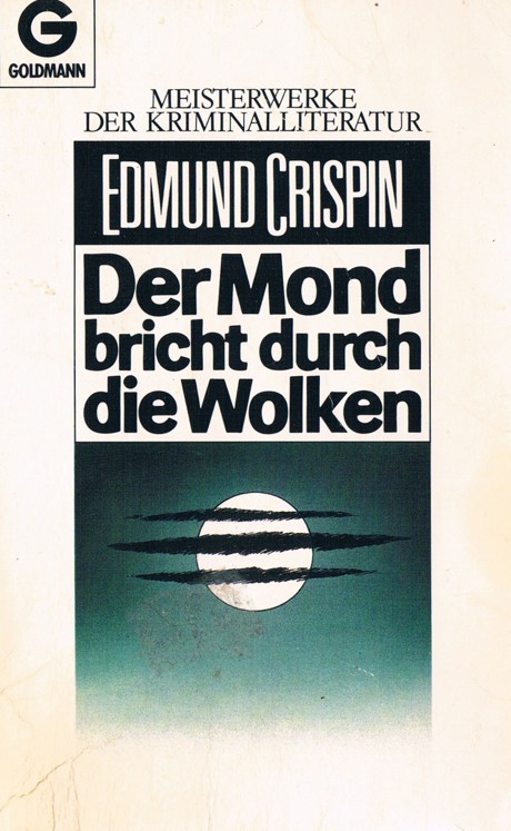 Der Mond bricht durch die Wolken