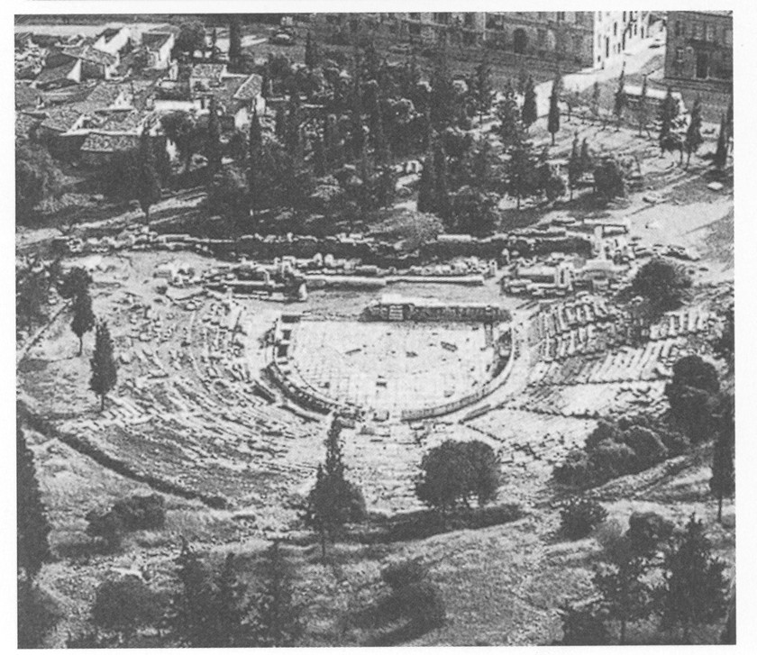 Théâtre de Dionysos, état actuel.