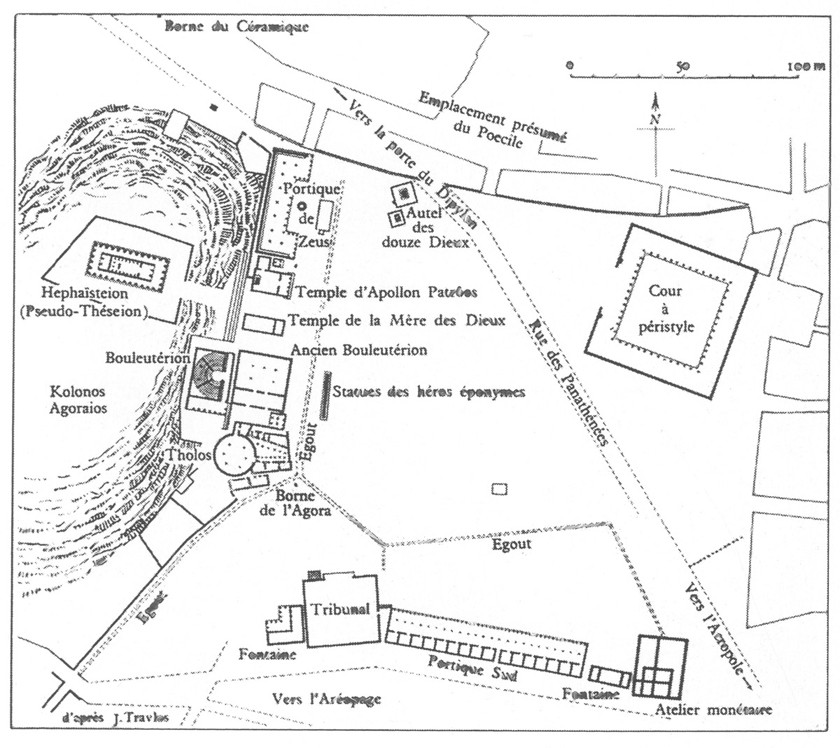 L’Agora à l’époque de Périclès.