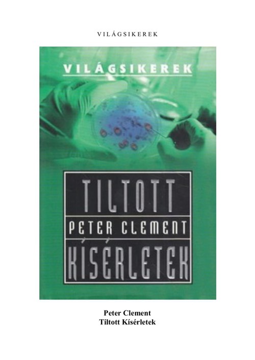 Tiltott kísérletek