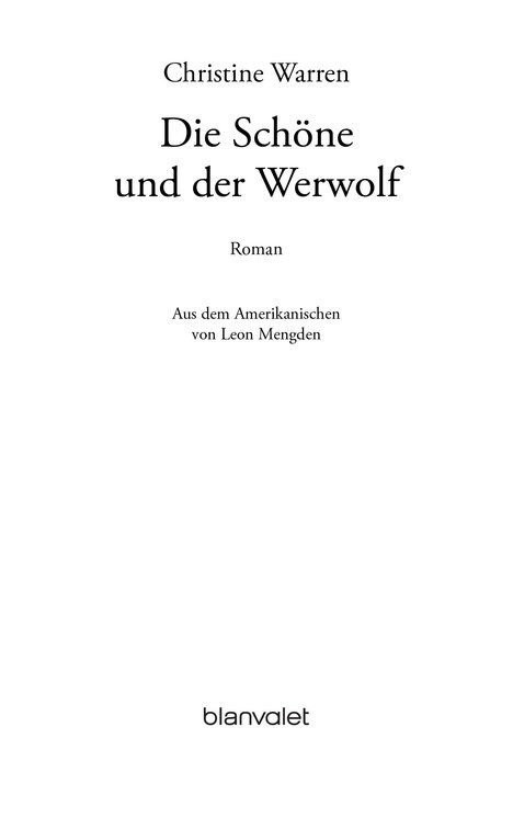 Die Schöne und der Werwolf - Warren, C: Schöne und der Werwolf - She's no Faerie Princess