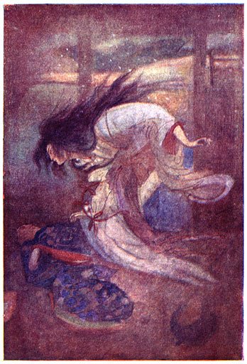 Yuki-Onna, de heerscheres van de Sneeuw (“Sneeuw-vrouw”)