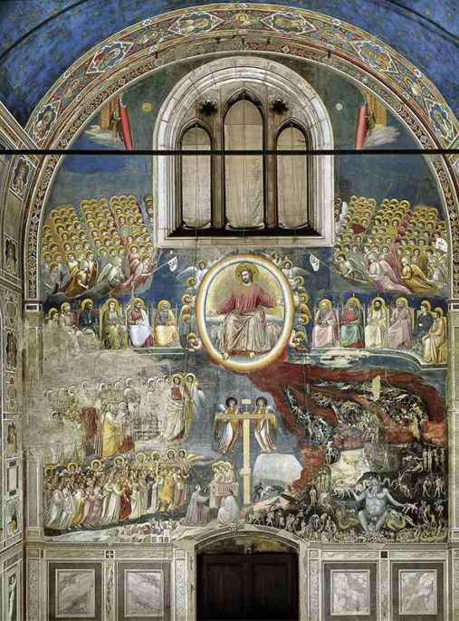 Giotto,Giudizio Universale, 1303-1304, affresco, Padova, Cappella degli Scrovegni 