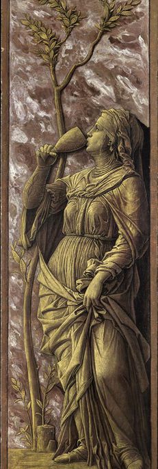 Andrea Mantegna,Sofonisba, 1500, tempera su tavola, cm 71,2