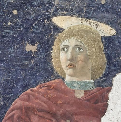 Piero della Francesca,San Giuliano, 1455-1460, affresco, cm 130