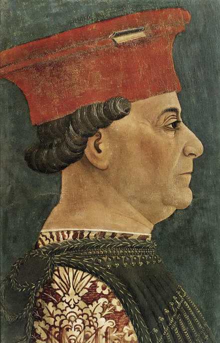 Bonifacio Bembo,Ritratto di Francesco Sforza, 1460 ca, tempera su tavola, cm 40