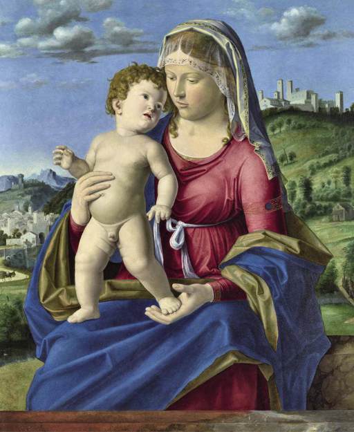 Cima da Conegliano,Madonna con il Bambino, 1496-1499, olio su tavola, cm 69