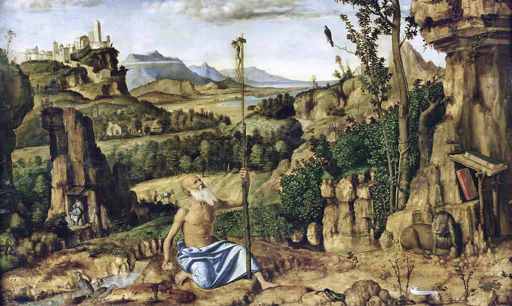 Cima da Conegliano,San Girolamo nel deserto, 1500-1510 ca, olio su tavola, cm 63,5