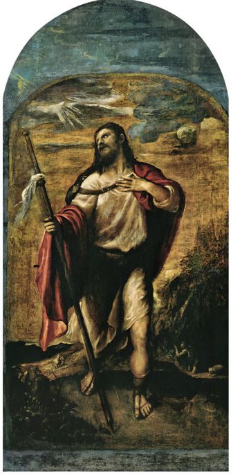 Tiziano,San Giacomo apostolo, 1566 ca, olio su tela, cm 89