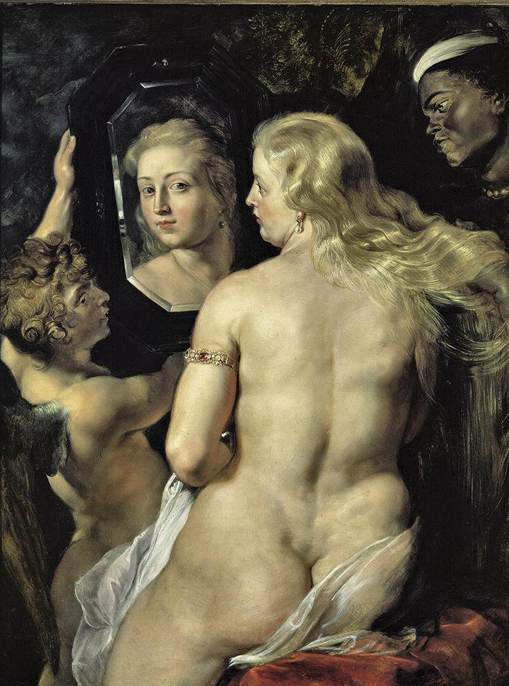 Pieter Paul Rubens,Venere allo specchio, 1615, olio su tela, cm 124