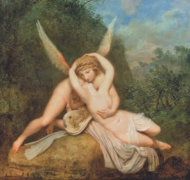 Gaspare Landi, Amore e Psiche, 1785, olio su tela, cm 96×98, Venezia, Museo Correr