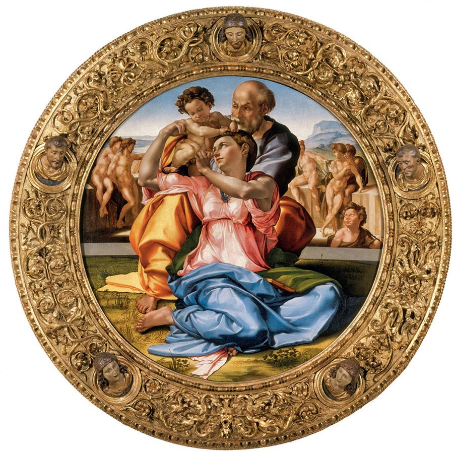 Raffaello, Ritratto di Agnolo Doni, 1506-1507, olio su tavola, cm 65×45,7, Firenze, Galleria Palatina di Palazzo Pitti