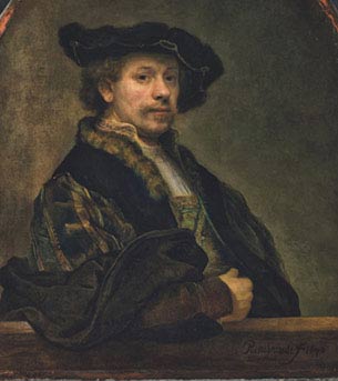 Rembrandt, Autoritratto all’età di trentaquattro anni, 1640, olio su tela, cm 102×80, Londra, The National Gallery