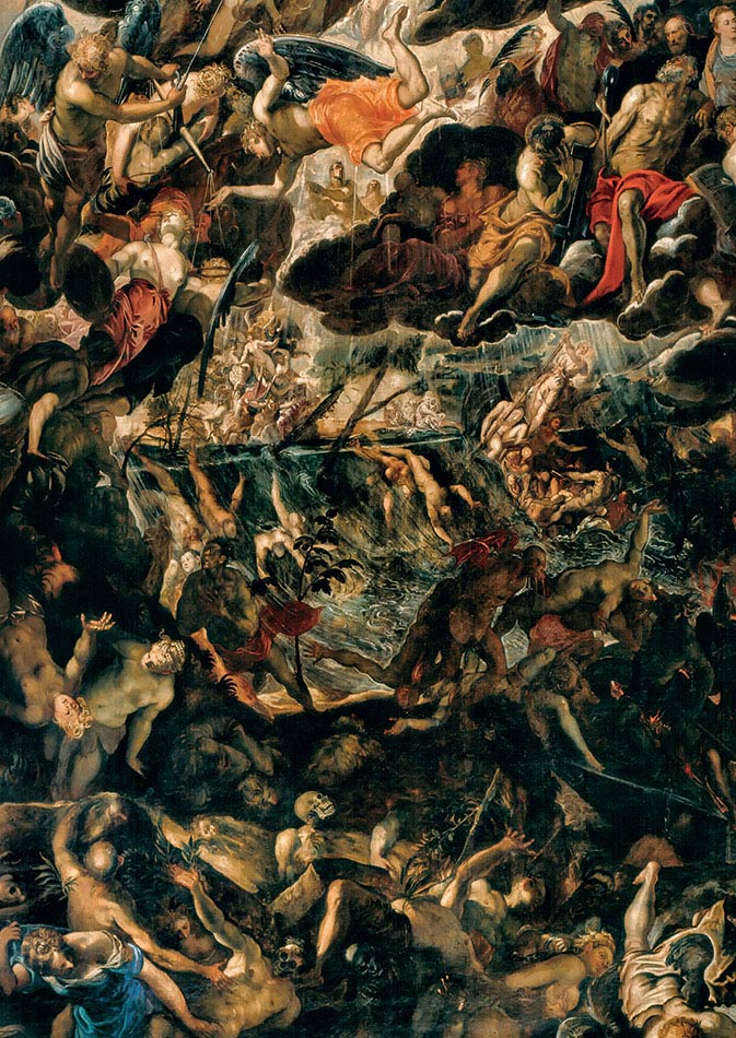 Tintoretto, Giudizio Universale, particolare