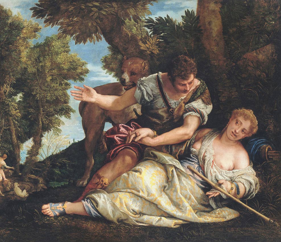 Paolo Veronese, La morte di Procri, ante 1584, olio su tela, cm 162×190, Strasburgo, Musée des Beaux-Arts