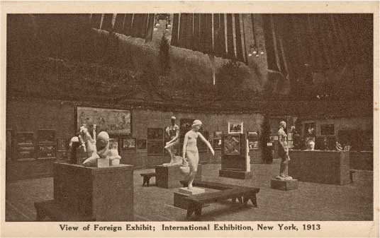 Cartolina dell’esposizione internazionale d’arte moderna Armory Show, 1913, New York, The Museum of Modern Art