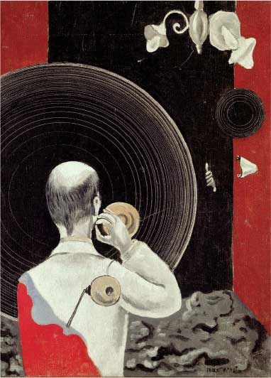 Max Ernst, Dada, 1922-1923, olio su tela, cm 78x39, Madrid, Museo Thyssen-Bornemisza