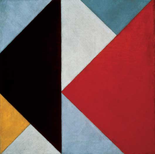 Theo van Doesburg, Contro composizione XIII, 1925-1926, olio su tela, cm 49,5x50, Venezia, Collezione Peggy Guggenheim