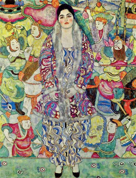 Gustav Klimt, Ritratto di Friederike Maria Beer, 1916, olio su tela, cm 168x130, Tel Aviv, Tel Aviv Museum of Art