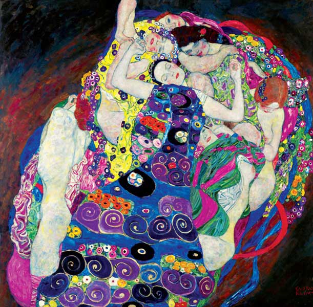 Gustav Klimt, La Vergine, 1912, olio su tela, cm 190x200, Praga, Národní Galerie