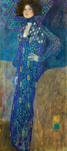 Gustav Klimt, Ritratto di Emilie Floege, 1902, olio su tela, cm 181x84, Vienna, Historisches Museum der Stadt Wien