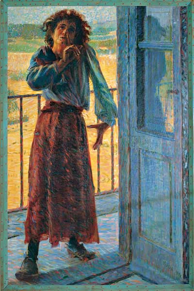 Giacomo Balla, La pazza, 1905, olio su tela, cm 175x115, Roma, Galleria Nazionale d’Arte Moderna e Contemporanea