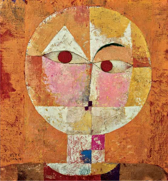 Paul Klee, Senecio, 1922, olio su cartone, cm 40,5x38, Berna, Kunstmuseum